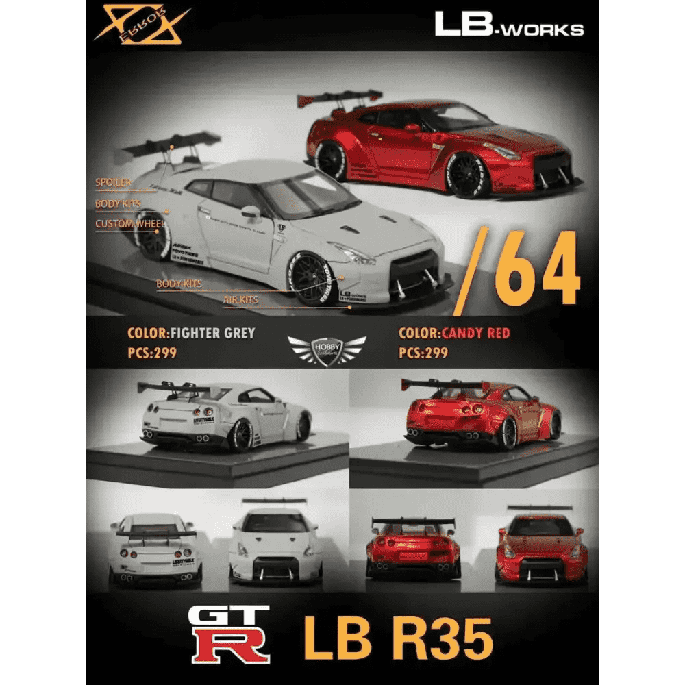 Error 404 1:64 LB Works Nissan GTR R35