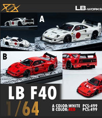 Thumbnail for Error 404 1:64 LBWK Ferrari F40