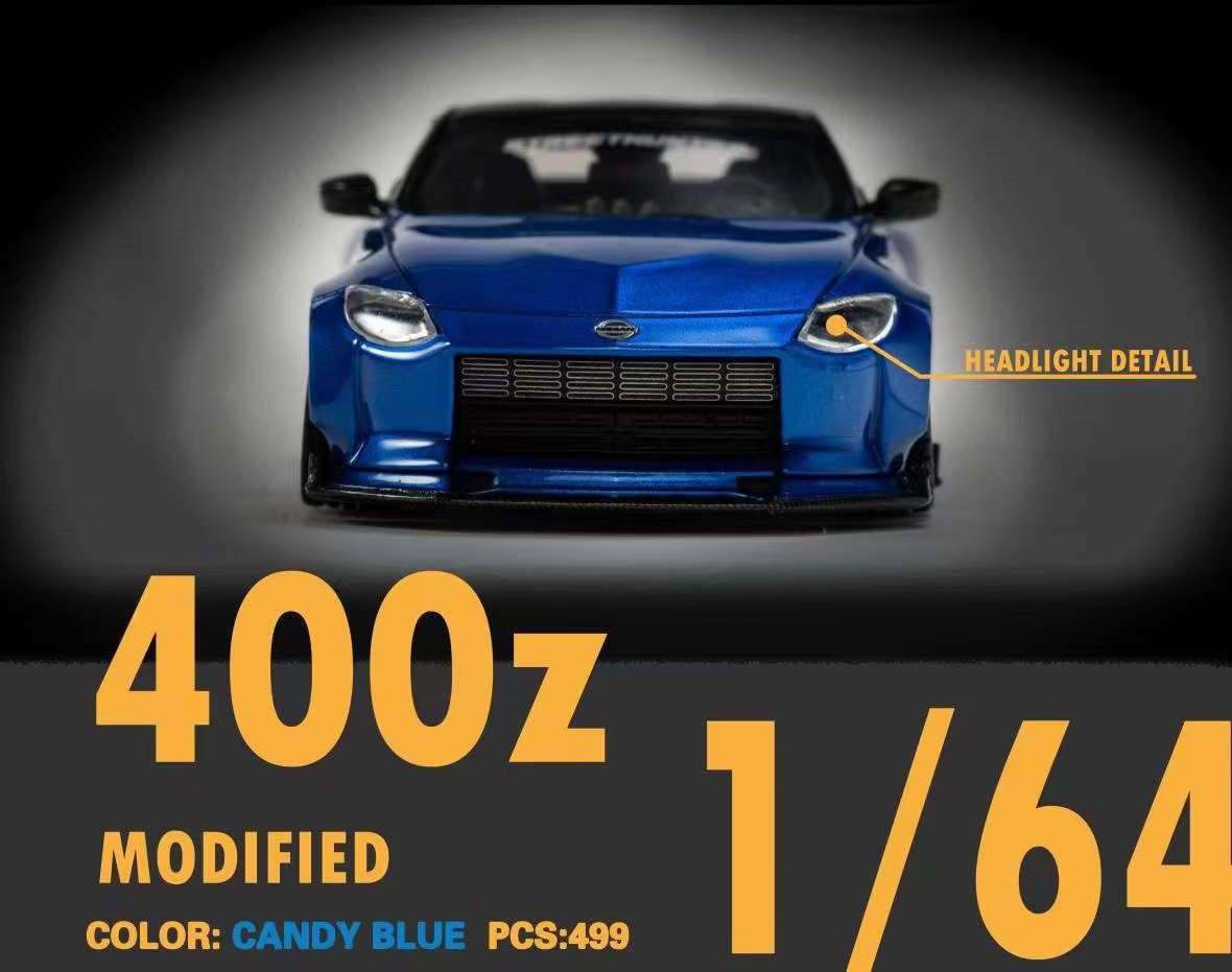 Error 404 1:64 Nissan 400Z Blue