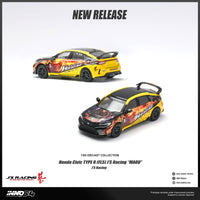 Thumbnail for (PRE-ORDER) INNO64 1:64 HONDA CIVIC TYPE R (FL5) J'S RACING 