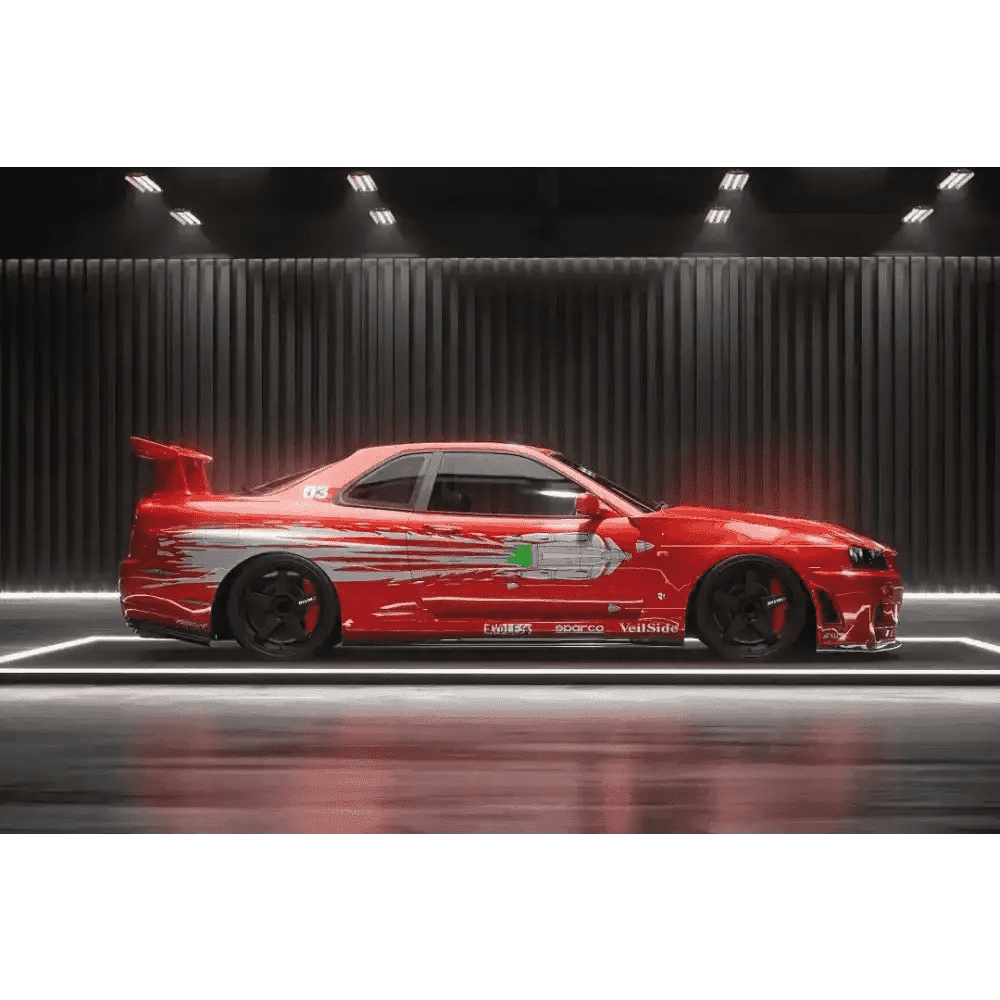 FastSpeed 1:64 Nissan Skyline R34 GTR Fast & Furious RED