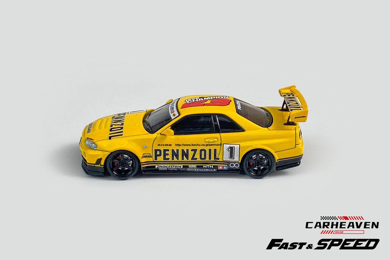 FastSpeed 1:64 Nissan Skyline R34 GTR Pennzoil