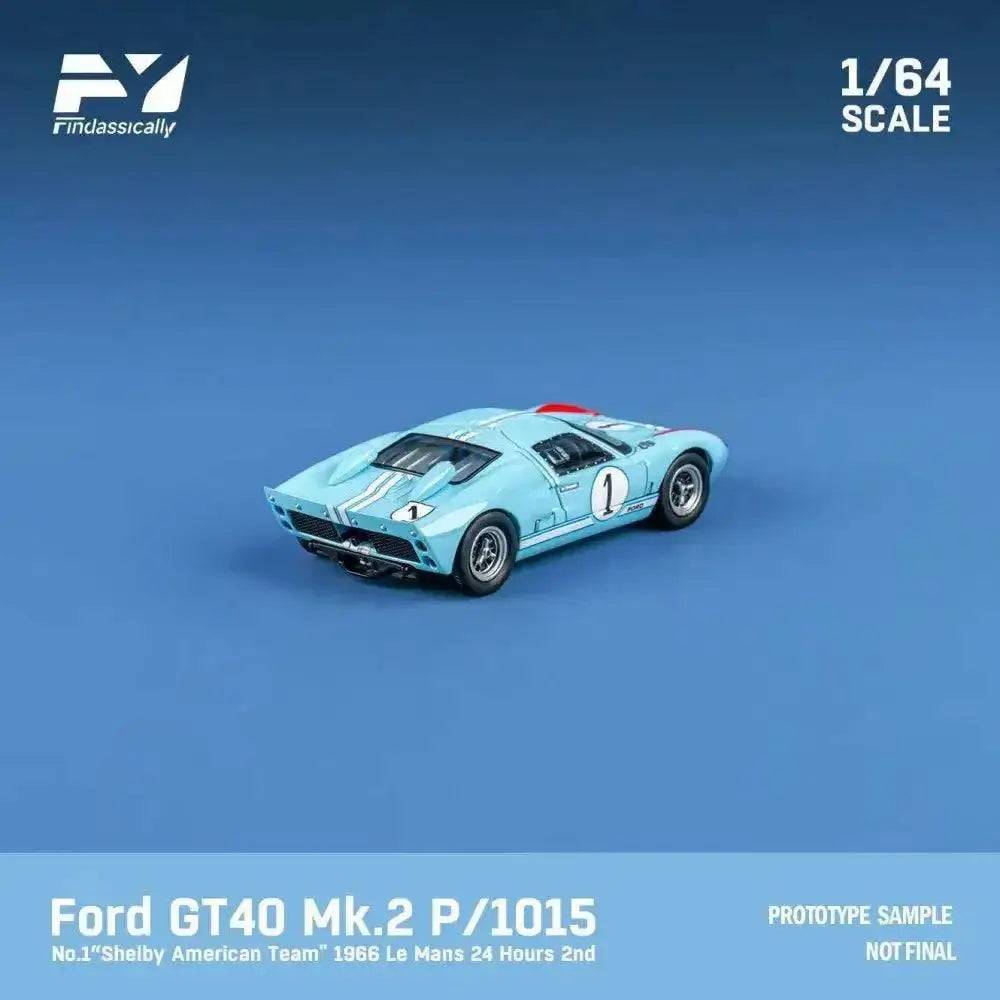 1/64 Ford GT40 Mk1 P/1075 1969 Le Mans Winner #6 Gulf[FY64020 1/64 Ford GT40 Mk1 P/1075 1969 Le Mans Winner #6 Gulf[FY64020
