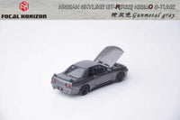 Thumbnail for Focal Horizon 1:64 Nissan R32 GTR Nismo S-Tune, Gunmetal Grey