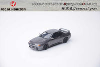 Thumbnail for Focal Horizon 1:64 Nissan R32 GTR Nismo S-Tune, Gunmetal Grey