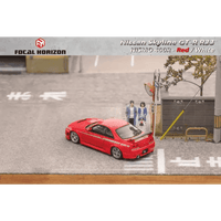 Thumbnail for Focal Horizon 1:64 Nissan Skyline R33 400R w/ Opening Hood RED