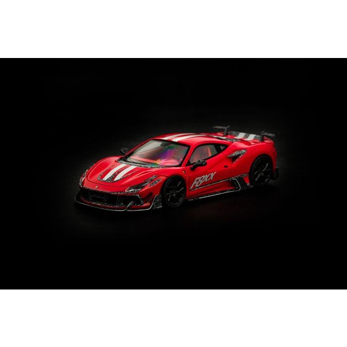 FuelMe 1:64 Ferrari Tributo Mansory F8XX Rosso Corsa Red