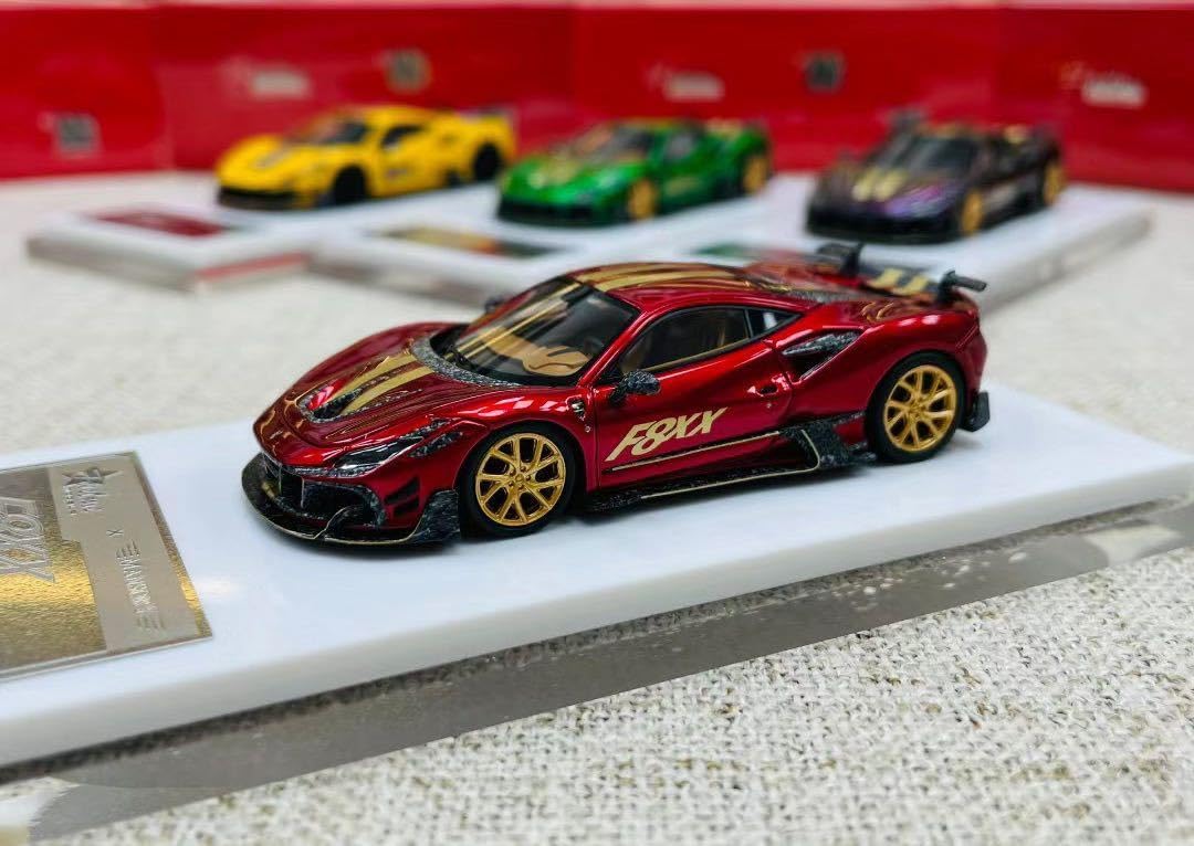 FuelMe 1:64 Ferrari Tributo Mansory F8XX Rosso Corsa Red