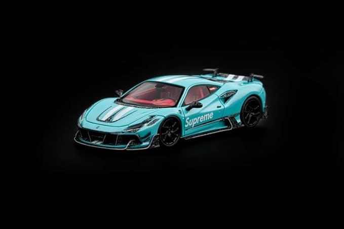 FuelMe 1:64 Mansory Ferrari F8XX Tiffany Blue Supreme