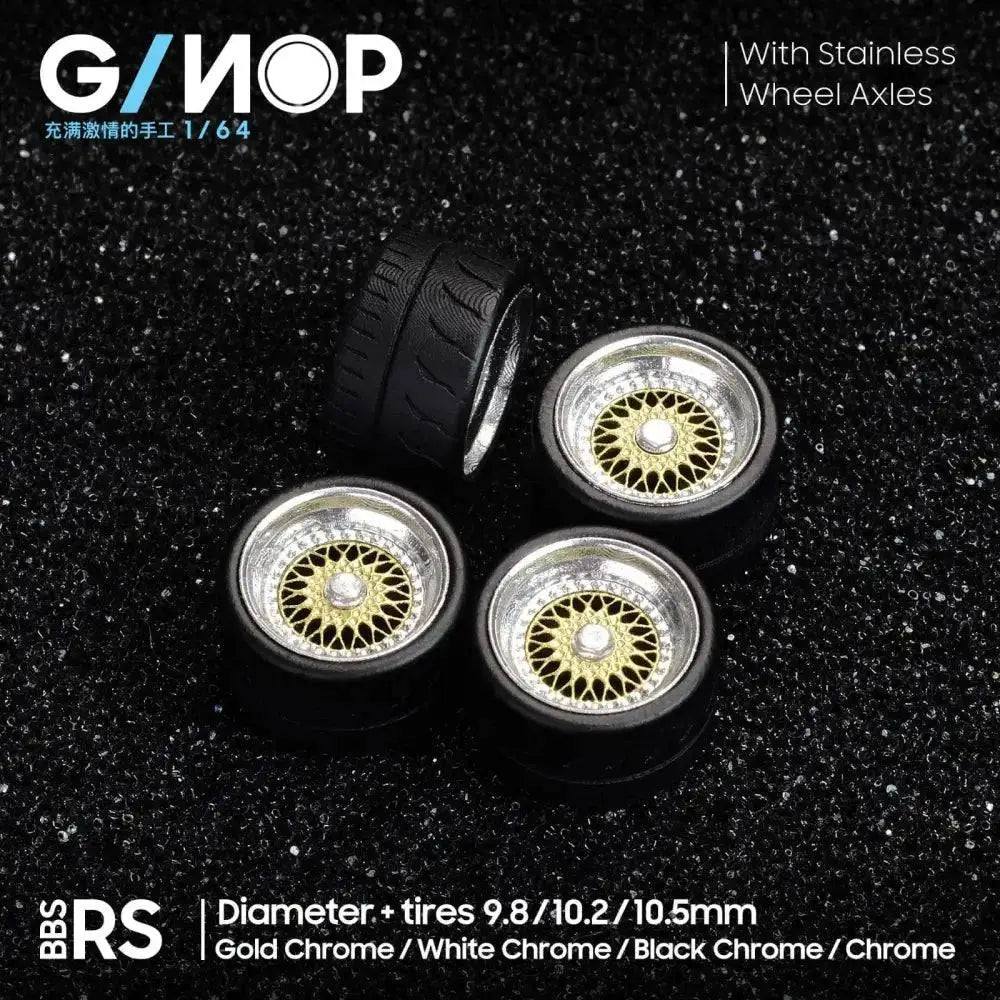 G_NOP 1:64 Alloy Wheels w/Brakes 10.5mm