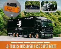 Thumbnail for GCD 1:64 Mitsubishi LB-TRUCKS Fuso Super Great Black