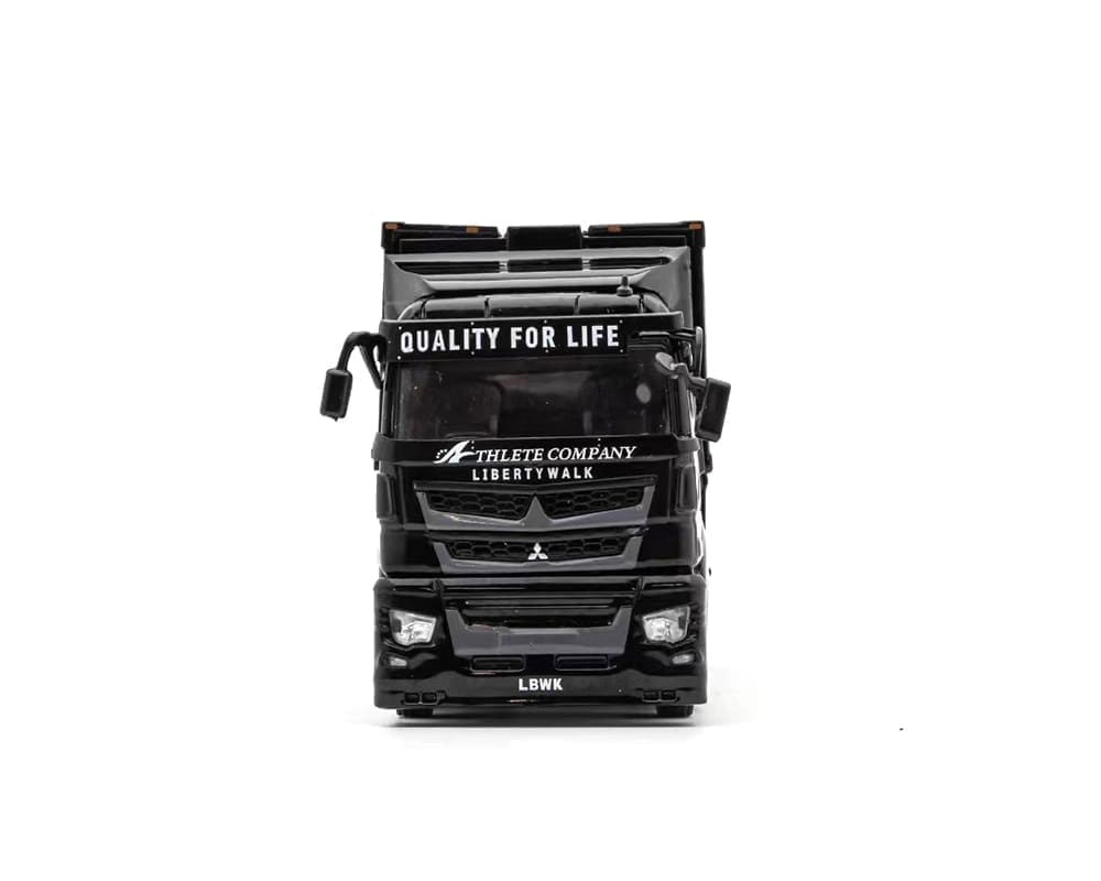 GCD 1:64 Mitsubishi LB-TRUCKS Fuso Super Great Black
