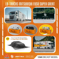 Thumbnail for GCD 1:64 Mitsubishi LB-TRUCKS Fuso Super Great Limited 999pcs