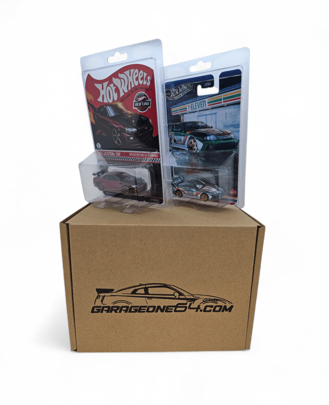 Garage One64 1:64 Premium Hot Wheels 2 Piece Protectors Box of 10