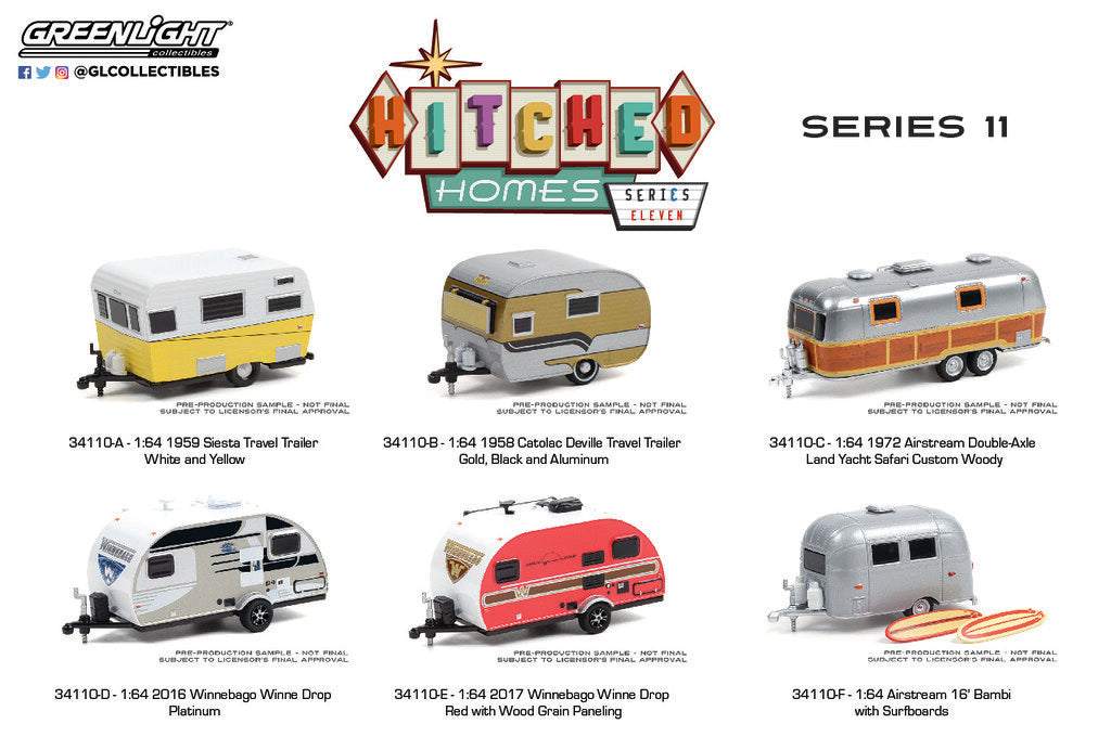 Greenlight 1:64 HItched Homes Series 11