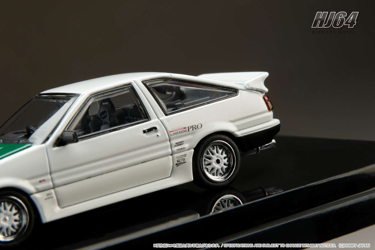 PRE-ORDER Hobby Japan 1:64 Toyota SPRINTER TRUENO AE86 DRIFT KING DORI DORI