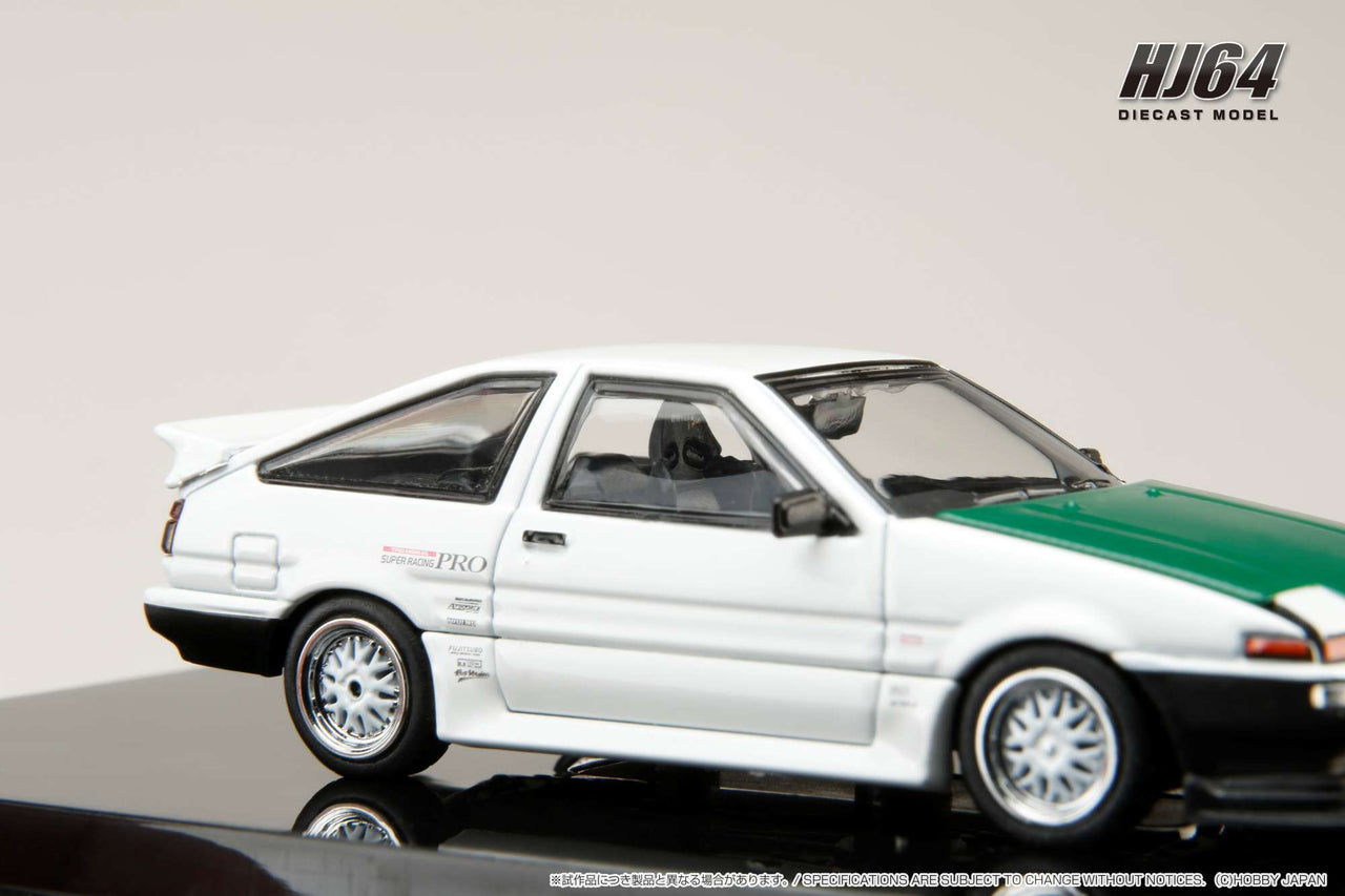 PRE-ORDER Hobby Japan 1:64 Toyota SPRINTER TRUENO AE86 DRIFT KING DORI DORI