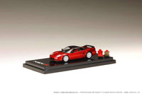 Thumbnail for Hobby Japan 1:64 Honda NSX-R NA2 w/ Genuine Seats Pearl Red
