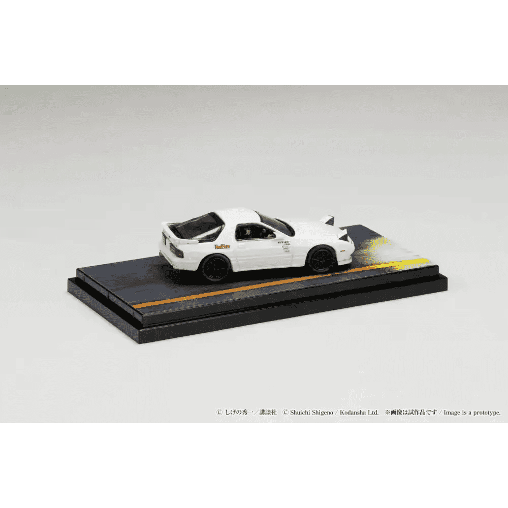 Hobby Japan 1:64 Initial D Mazda RX-7 FC3S VS Kyoichi Sudo With Ryosuke Takahashi Figure