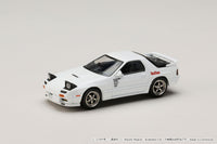 Thumbnail for Hobby Japan 1:64 Mazda RX-7 FC3S RedSuns / INITIAL D Ryosuke Takahashi VS Takumi Fujiwara