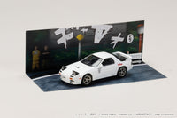 Thumbnail for Hobby Japan 1:64 Mazda RX-7 FC3S RedSuns / INITIAL D Ryosuke Takahashi VS Takumi Fujiwara