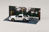 Thumbnail for Hobby Japan 1:64 Mazda RX-7 FC3S RedSuns / INITIAL D Ryosuke Takahashi VS Takumi Fujiwara