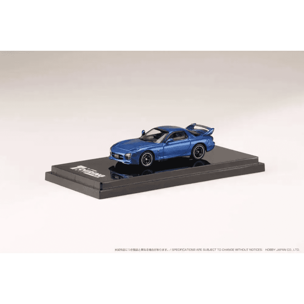 Hobby Japan 1:64 Mazda RX-7 FD3S A-Spec Mazda Speed Blue