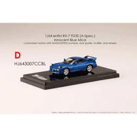 Thumbnail for Hobby Japan 1:64 Mazda RX-7 FD3S Innocent Blue Mica