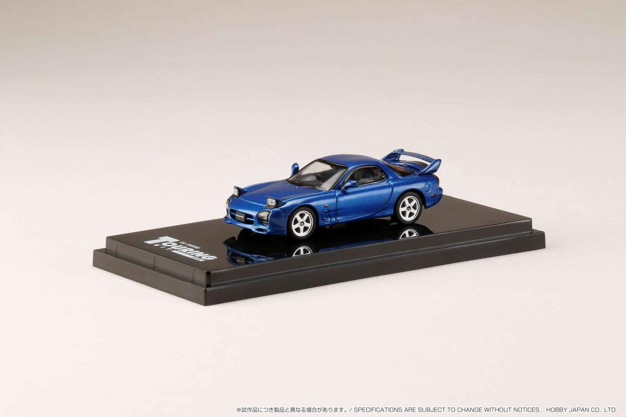 Hobby Japan 1:64 Mazda RX-7 FD3S Innocent Blue Mica