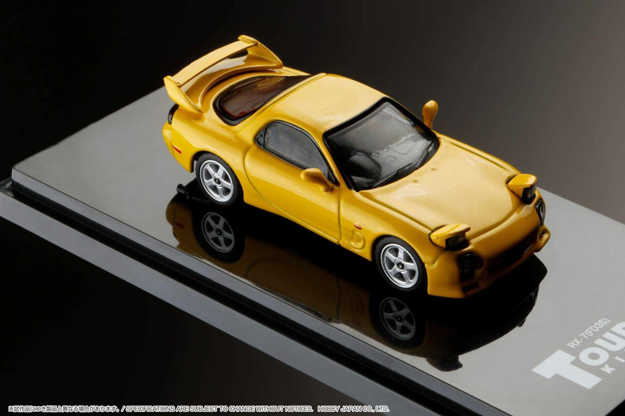 Hobby Japan 1:64 Mazda RX7 FD3S Sunburst Yellow