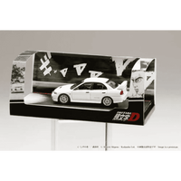 Thumbnail for Hobby Japan 1:64 Mitsubishi Lancer RS Evolution Ⅳ / INITIAL D VS Takumi Fujiwara With Seiji Iwaki Figure