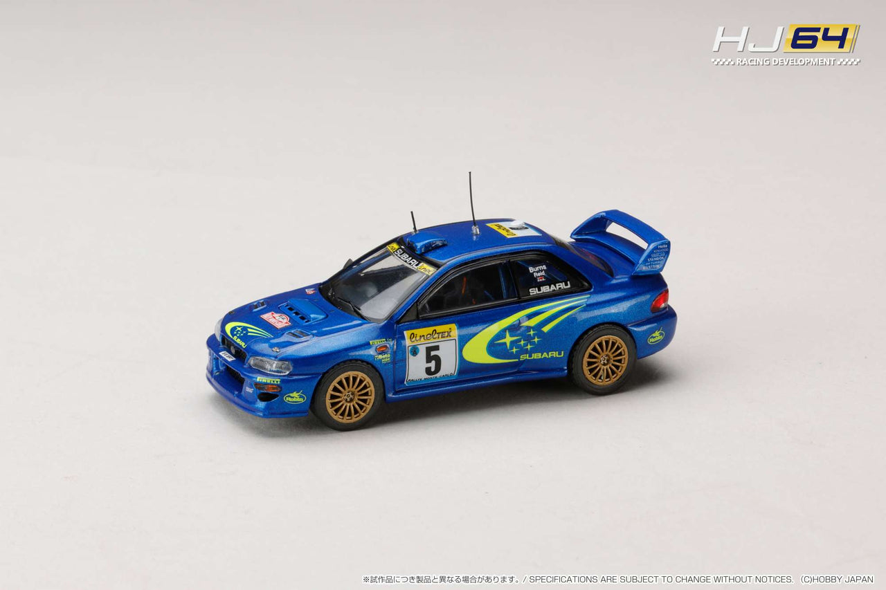 Hobby Japan 1:64 SUBARU Impreza 999 #5 MONTE CARLO