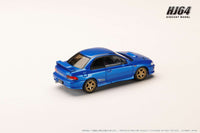 Thumbnail for Hobby Japan 1:64 Subaru Impreza PURE SPORTS COUPE WRX type R STi Version GC8 Sonic Blue Mica