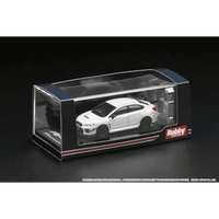 Thumbnail for Hobby Japan 1:64 Subaru WRX STI RA-R Full Option w/ Engine Crystal White Pearl HJ641040W