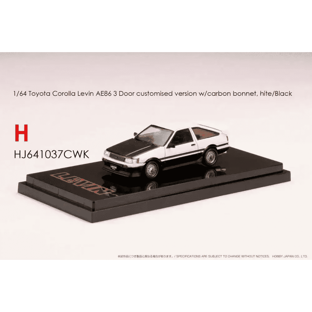 Hobby Japan 1:64 Toyota Corolla AE86 Levin