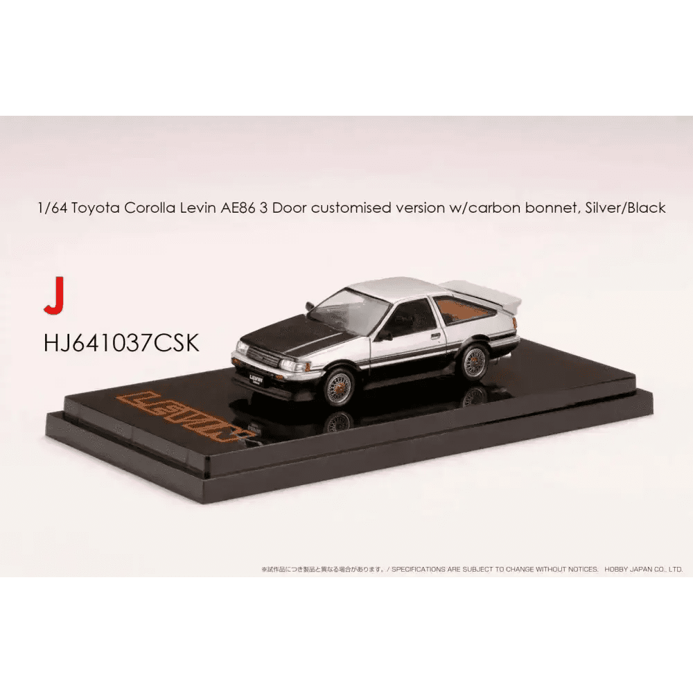 Hobby Japan 1:64 Toyota Corolla AE86 Levin