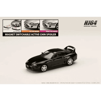 Thumbnail for Hobby Japan 1:64 Toyota SUPRA RZ JZA80 w/ Active Spoiler Parts BLACK