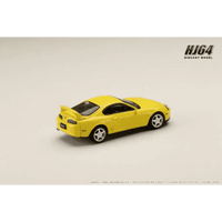 Thumbnail for Hobby Japan 1:64 Toyota SUPRA RZ JZA80 w/ Active Spoiler Parts SUPER BRIGHT YELLOW