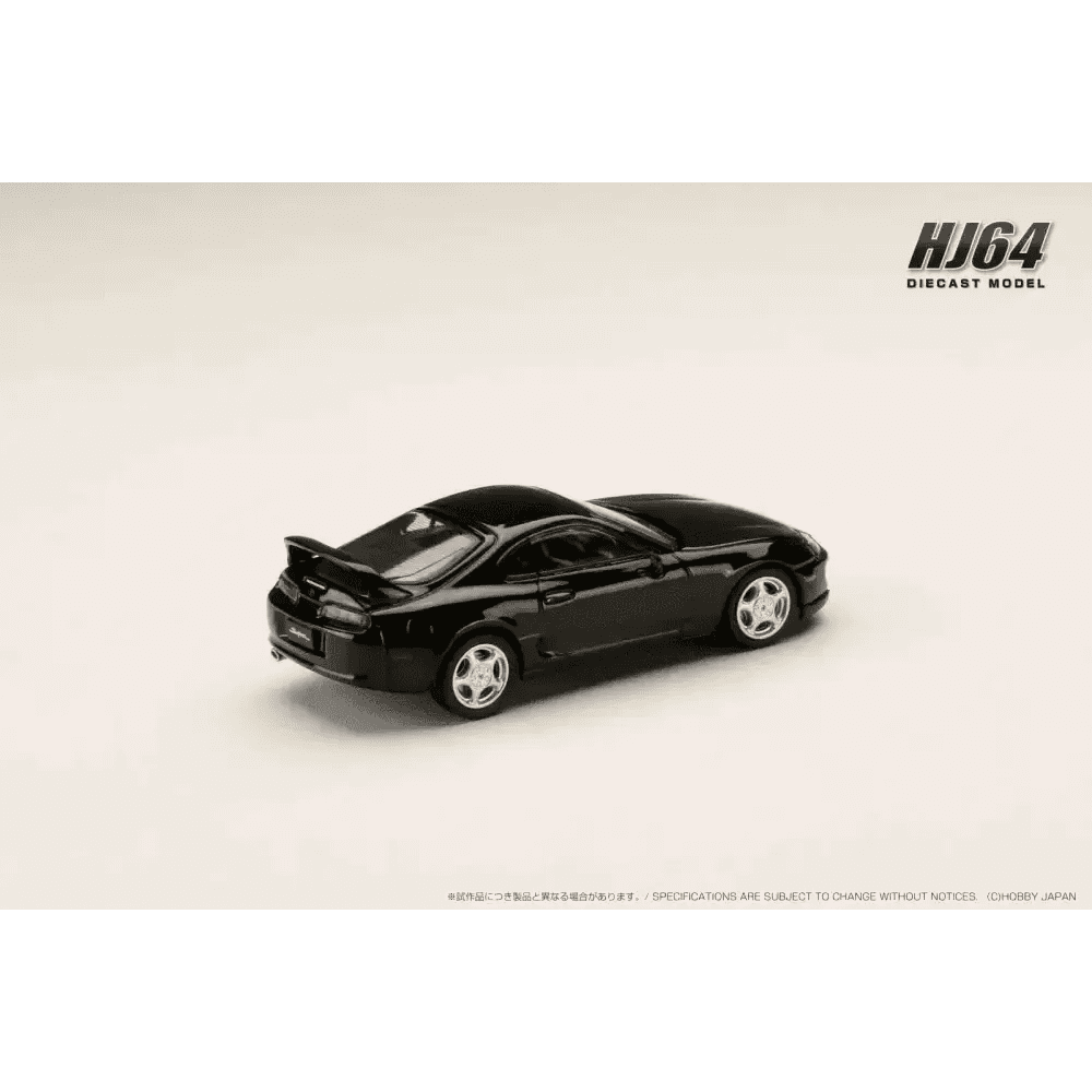 Hobby Japan 1:64 Toyota SUPRA RZ JZA80 w/ Active Spoiler Parts BLACK