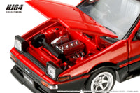 Thumbnail for Hobby Japan 1:64 Toyota Sprinter Trueno JDM Style, RED / BLACK