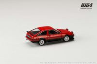 Thumbnail for Hobby Japan 1:64 Toyota Sprinter Trueno JDM Style, RED / BLACK