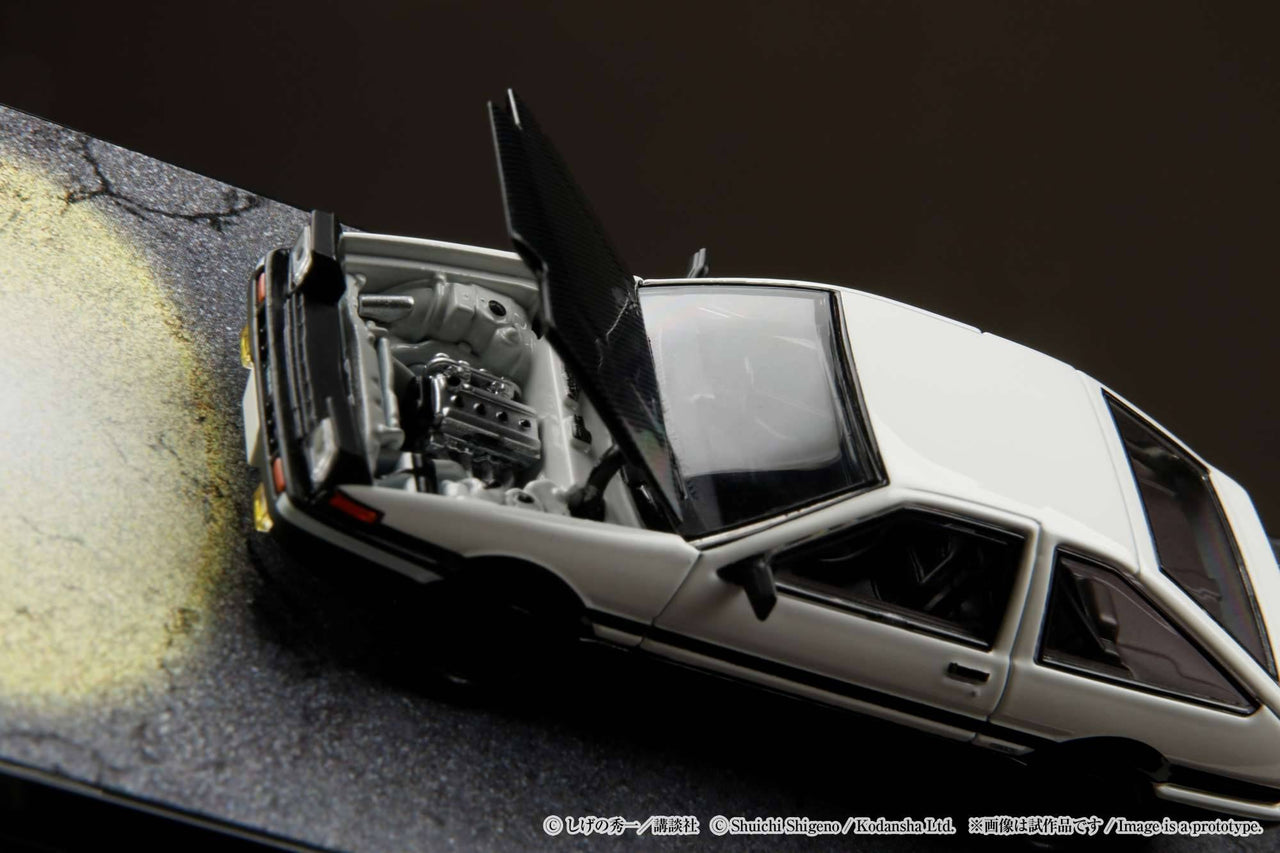 Hobby Japan 1:64 Toyota Toyota SPRINTER TRUENO AE86 FINAL VERSION / INITIAL D Engine Mounted Model VS Shinji Inui