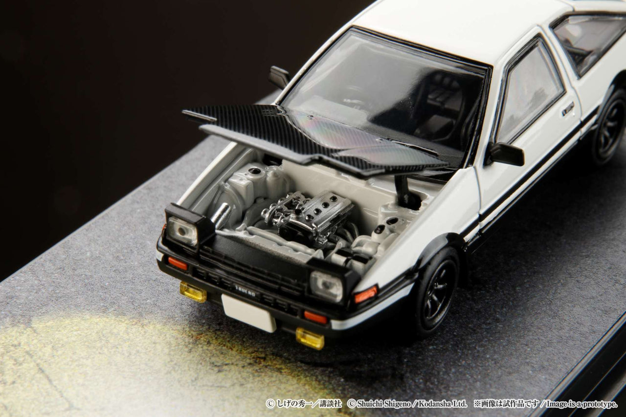 Hobby Japan 1:64 Toyota Toyota SPRINTER TRUENO AE86 FINAL VERSION / INITIAL D Engine Mounted Model VS Shinji Inui