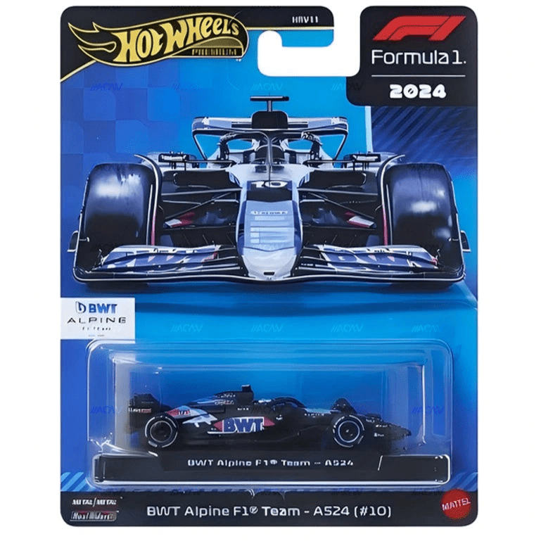 Hot Wheels 1:64 F1 Racing Premium F Assortment – Team Red Bull, Alpine, Haas