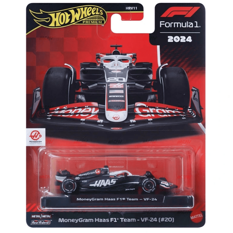 Hot Wheels 1:64 F1 Racing Premium F Assortment – Team Red Bull, Alpine, Haas