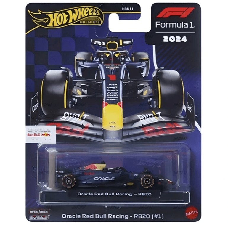 Hot Wheels 1:64 F1 Racing Premium F Assortment – Team Red Bull, Alpine, Haas