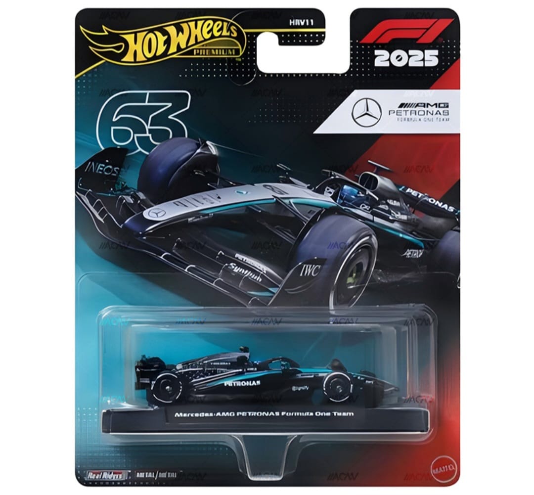 Hot Wheels 1:64 F1 Racing Premium J Assortment AMG, RedBull Haas