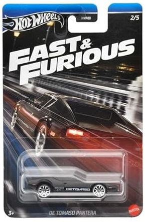 Hot Wheels 1:64 Fast & Furious Themed Asst 2024 - De Tomaso Pantera