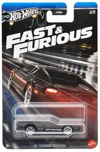 Thumbnail for Hot Wheels 1:64 Fast & Furious Themed Asst 2024 - De Tomaso Pantera