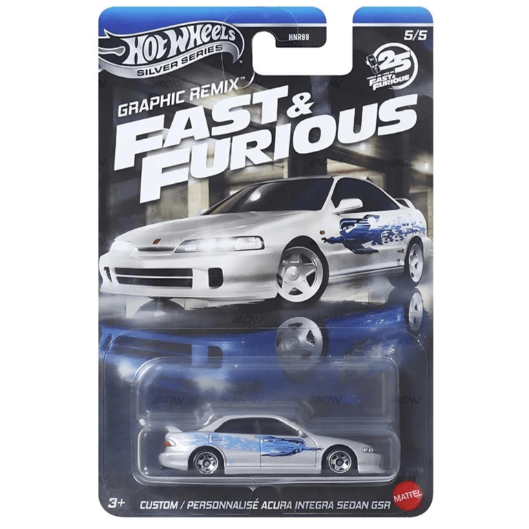 Hot Wheels 1:64 Fast & Furious Themed Asst 2025 Mix L Complete Set 1-5